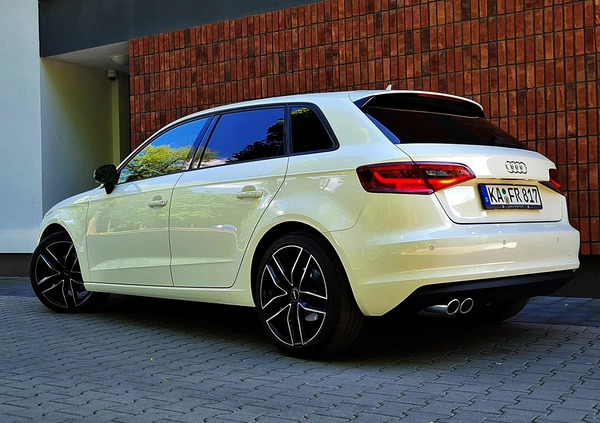 Audi A3 cena 48900 przebieg: 208211, rok produkcji 2013 z Malbork małe 631